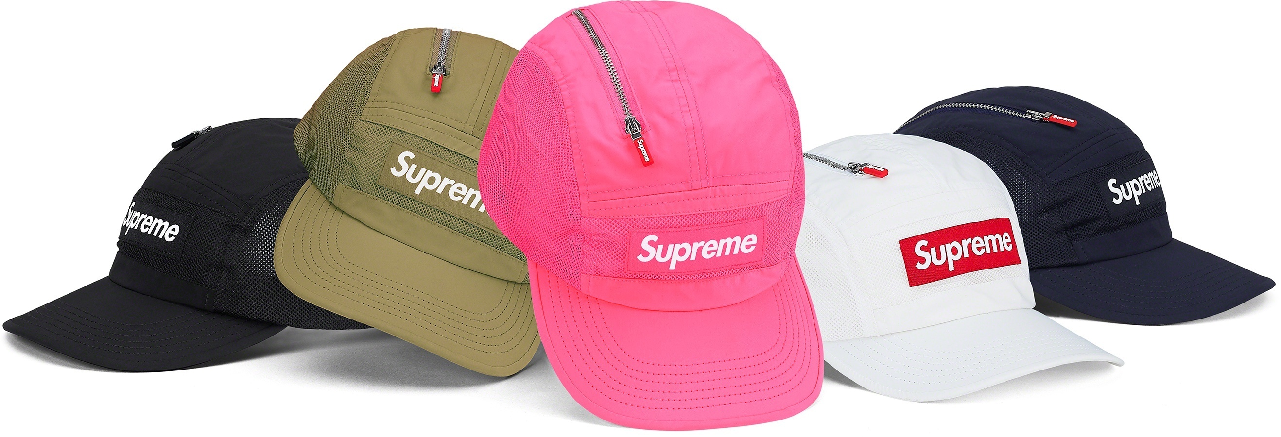 Zip Mesh Camp Cap